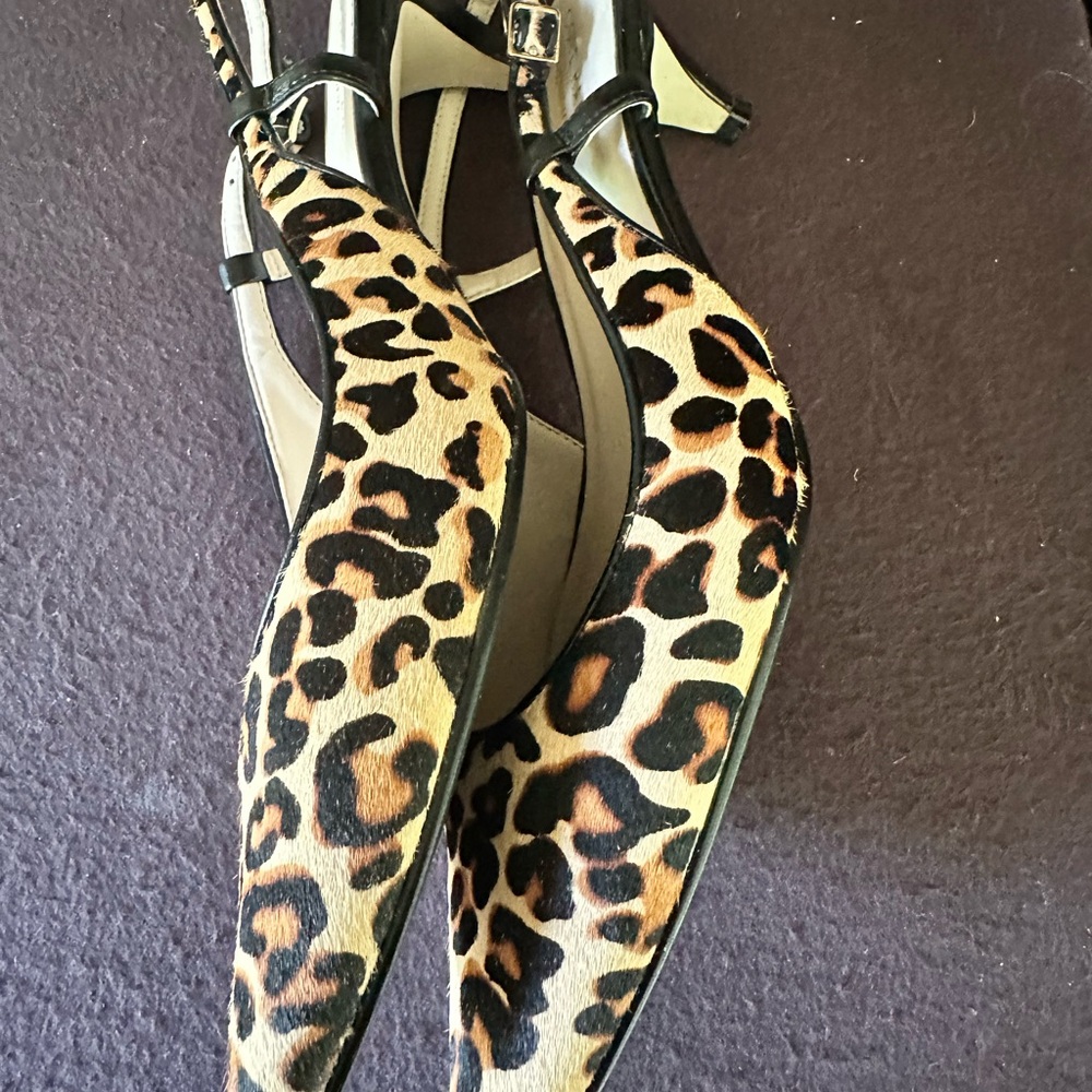 Cole Haan Brown and Black Heels - Picture 3 of 10